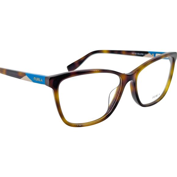 FURLA VFU130 Womens Eyeglass Frame 752 Tortoise main image 4
